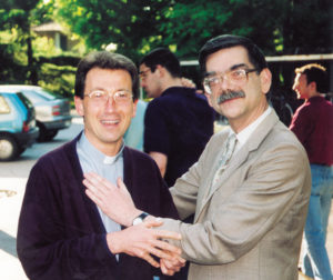 1993: don Renato Marangoni e Gianfranco Granello